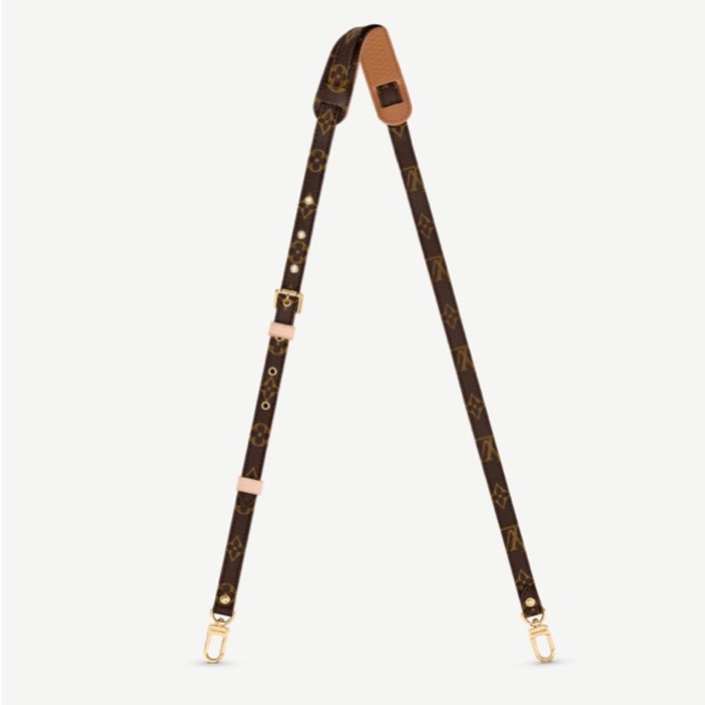 NWT ADJUSTABLE SHOULDER STRAP 16 MM MONOGRAM